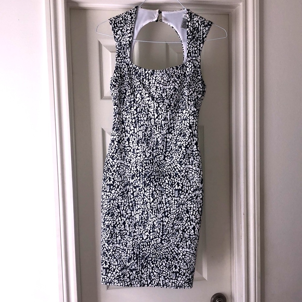 Black and White Cache Dress, Never Worn